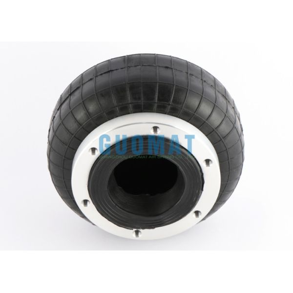 Single Convoluted Industrial Air Spring 88540 / 88820 Rubber Air Bags With Flange Ring