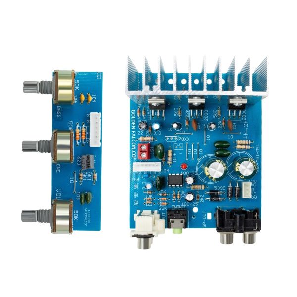 TDA2030 Subwoofer Power Amplifier Board 2.1CH 15W*2 30W Stereo Audio Amplifier with AC 12V Dual Power