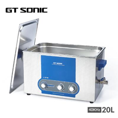 do poder ajustável ultrassônico do líquido de limpeza da onda sônico de 20L 400W calefatores cerâmicos