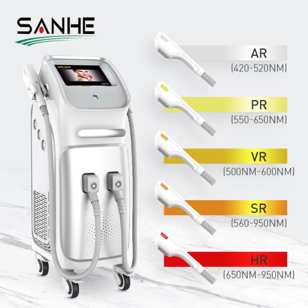 3 multifuncionais em 1 DPL IPL OPTAM o rejuvenescimento permanente da pele da remoção do cabelo do laser/máquina vascular da remoção