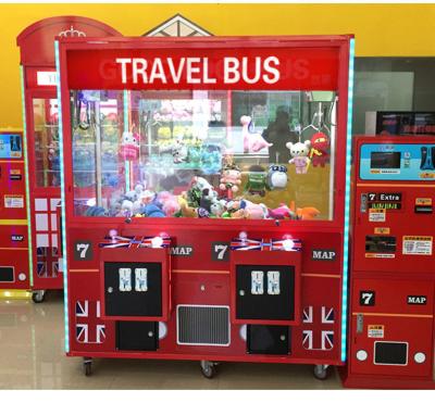 Coin Operated Claw Toy Grabber Machine D160 * W81 * H192 CM With LCD Main Board
