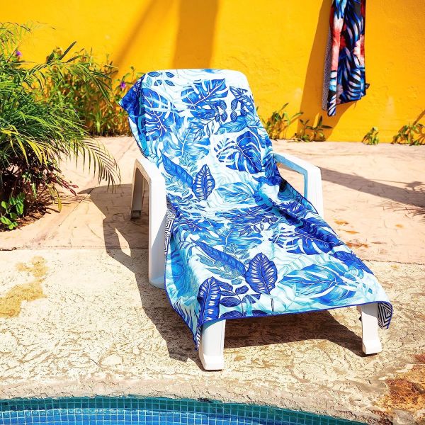 High Absorbency Soft Printed Microfiber Beach Towel for Beach Lovers and Hotels
