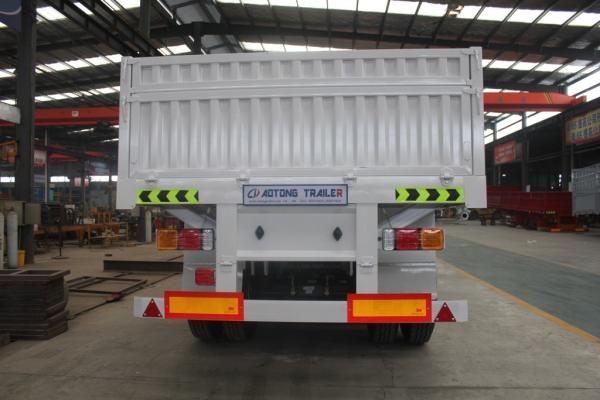50/90# Exchangeable Type Steel Heavy Duty Semi Trailer For Safe Bulk Goods Transportation