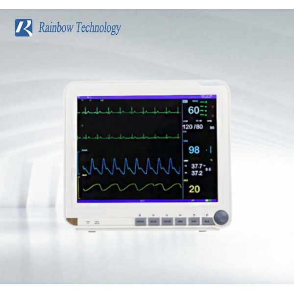 Не инвазионное кровяное давление монитор 15 дюймов медицинский терпеливый с 6 параметрами
