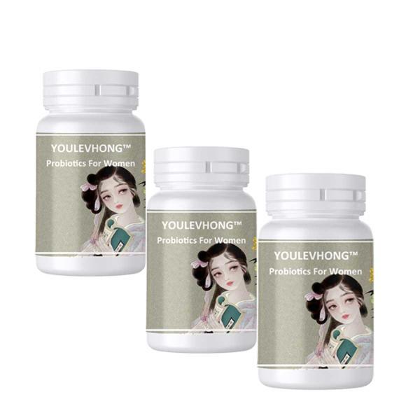 50 bilhões de CFU Probióticos para mulheres com 10 estirpes Suplemento dietético Saúde natural Produtos de beleza
