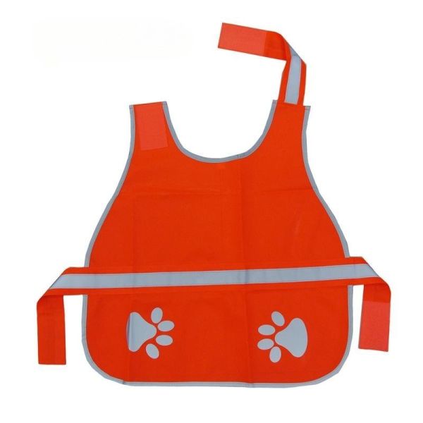 Найлоновая рефлекторная жилетка для домашних питомцев для собак Hi Vis Vest с закрытием Velcro для маленьких собак