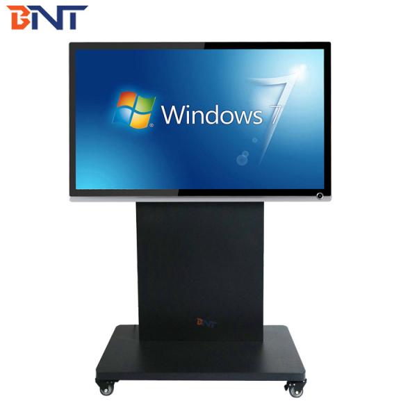 Suporte móvel da tevê da altura da produção de 150CM para a escola/shopping