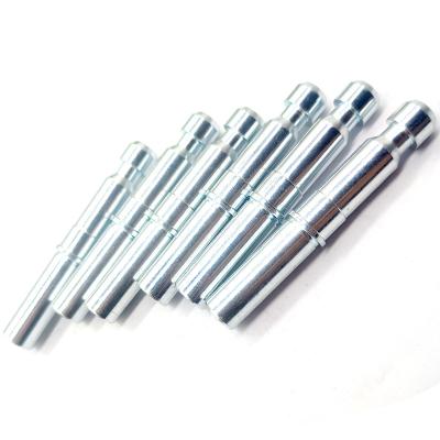 High Precision CNC Machined Zinc Plated Steel Lock Pins For Mechanical Equipment