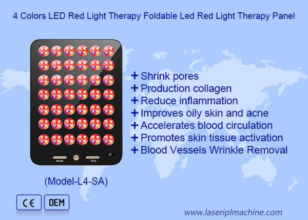 Usar em casa 168pcs LED para cuidados com a pele remoção de acne LED dispositivo de terapia de luz vermelha
