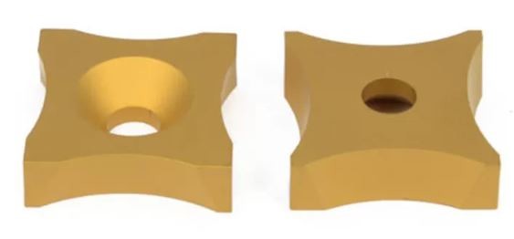 Durable Carbide Cutting Inserts / Scarfing Inserts  For Steel Tube Steel Pipe