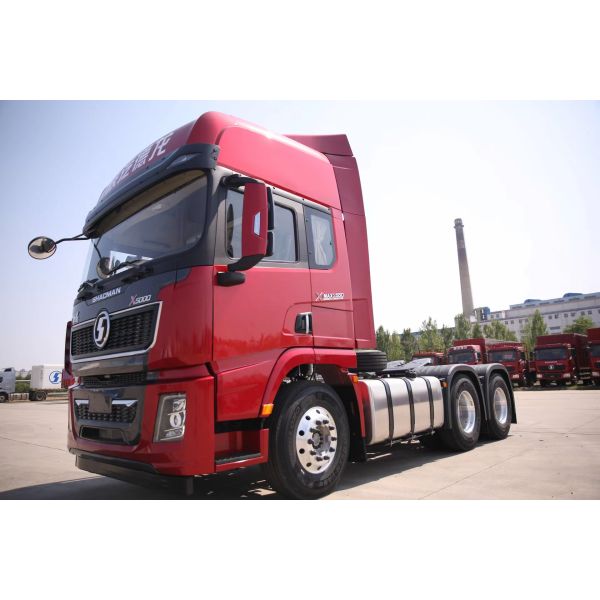 6x4 X5000 грузовик тракторная головка 480 л.с. EuroV Красный трактор SHACMAN