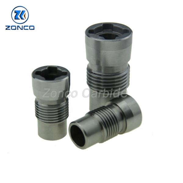 Lightweight Thread Drill Bit Nozzle Of PDC Oil Drilling Bit Cross Slot Teeth