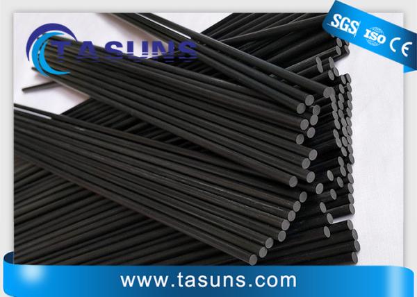 CFRP 8mm Pultruded Carbon Fiber Rod For Olive Carbonio Fingers