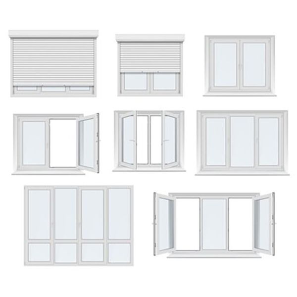 Aluminum Security Storm Windows, Laminated Glazing 6.38mm