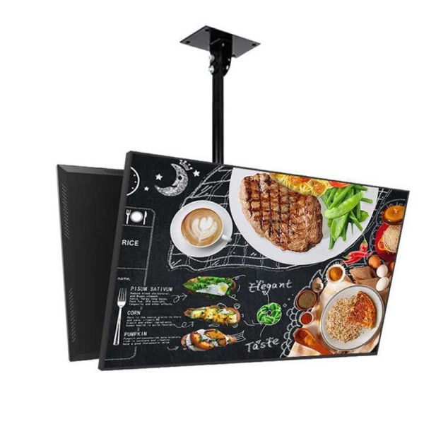 65 Inch Wall Mounted Digital Signage with 3840x2160 Resolution and Customizable Color for Advertising Display