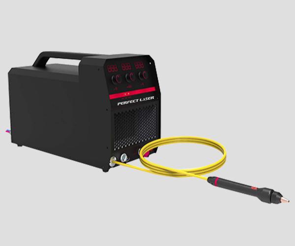 1200W 小型デスクトップハンドヘルドパルス金属ファイバーレーザー溶接機