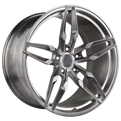 La lèvre profonde 5×112 5×120 a forgé des roues d'alliage d'aluminium