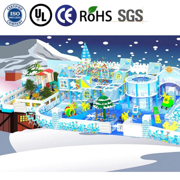 Custom Theme High Capacity Kids Indoor Playground with Children's Protection Materials and 1-5 Years Warranty