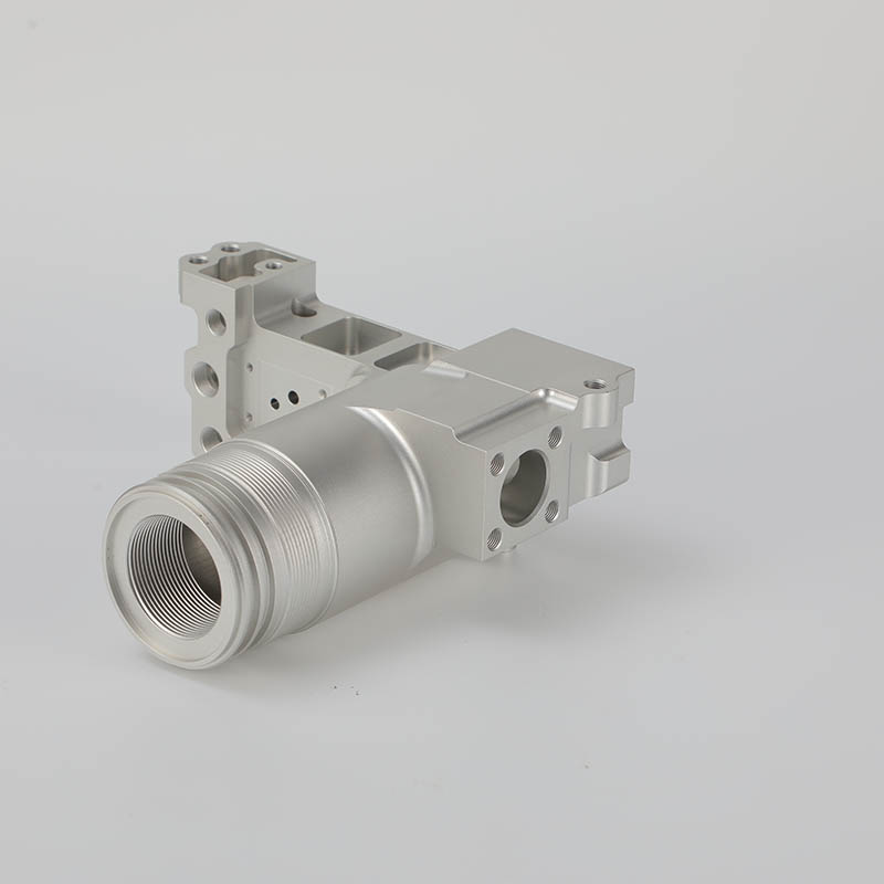 Anti Wear 5 Axis Machined Parts Silver Precision CNC Machining Components