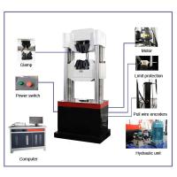 Servo-hydraulic universal testing machine Tensile strength test of steel strands for prestressed concrete