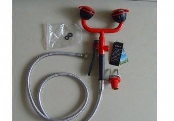 Laboratory Self - Help Emergency Eye Wash Stations With Double Spray Head