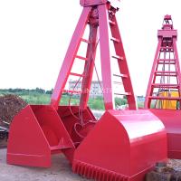 25t en vrac de levage Ouco Crane Grab Bucket 2 épluche le bloc supérieur mécanique