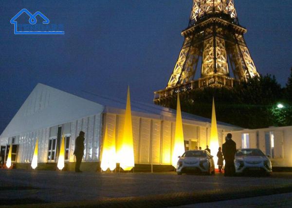 Tenda de evento à prova d'água de liga de alumínio Tenda de festa de casamento ao ar livre para feiras de automóveis, casamentos, exposições, etc.