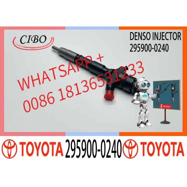 Common Rail Diesel Fuel Injector 23670-30450 295900-0280 23670-30440 295900-0240