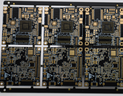 Финиш поверхности золота погружения PCB прибора 1.35mm усилителя высокочастотный