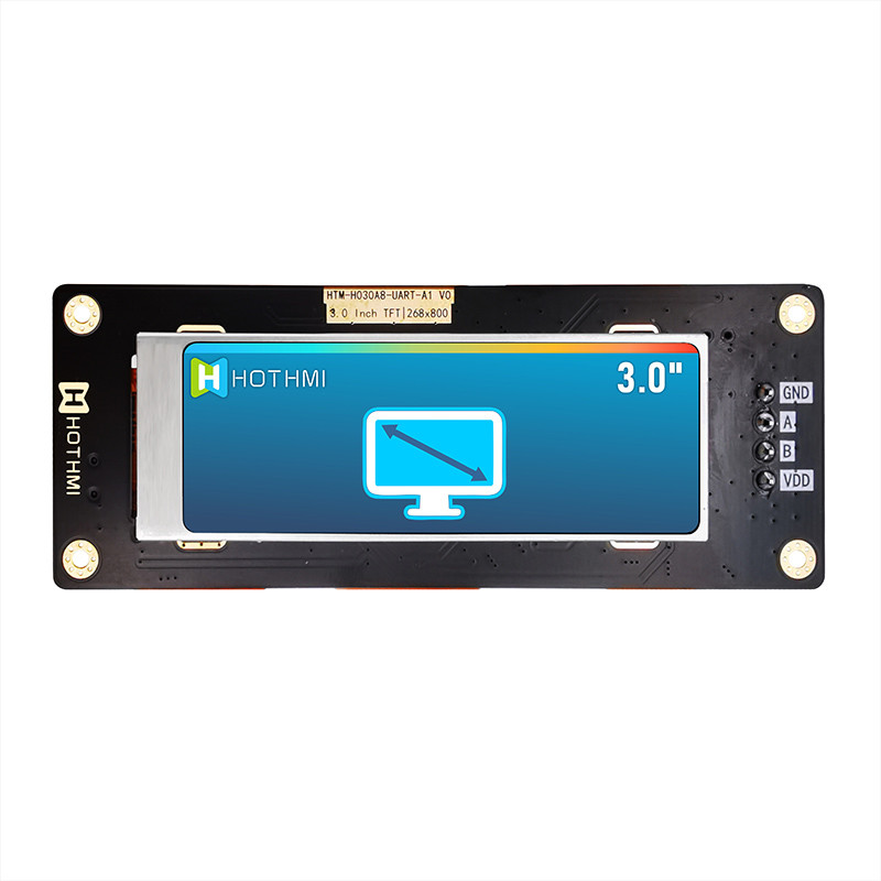 3,0 ПАНЕЛЬ МОДУЛЯ дисплея TFT UART TFT LCD 268x800 дюйма С ДОСКОЙ РЕГУЛЯТОРА LCD