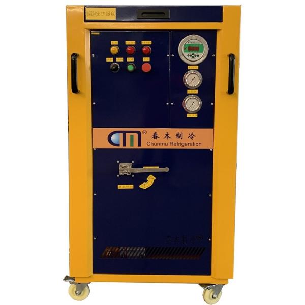R134a R22 refrigerant recovery pump air conditioner recovery charging machine 4HP recovery ac recharge machine