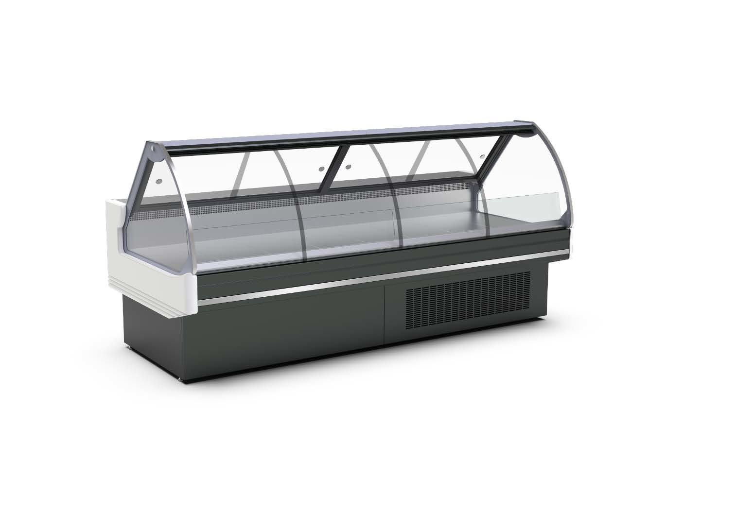 Digital Controller Deli Display Refrigerator Providing Temperature Control for Supermarket and Butchery Store Applications