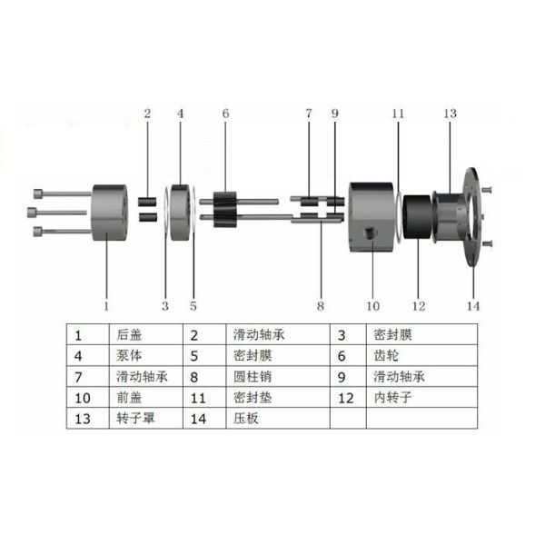FLOWDRIFT Electric Magnetic Drive Stainless Steel Gear Pump G200 XK/XB series