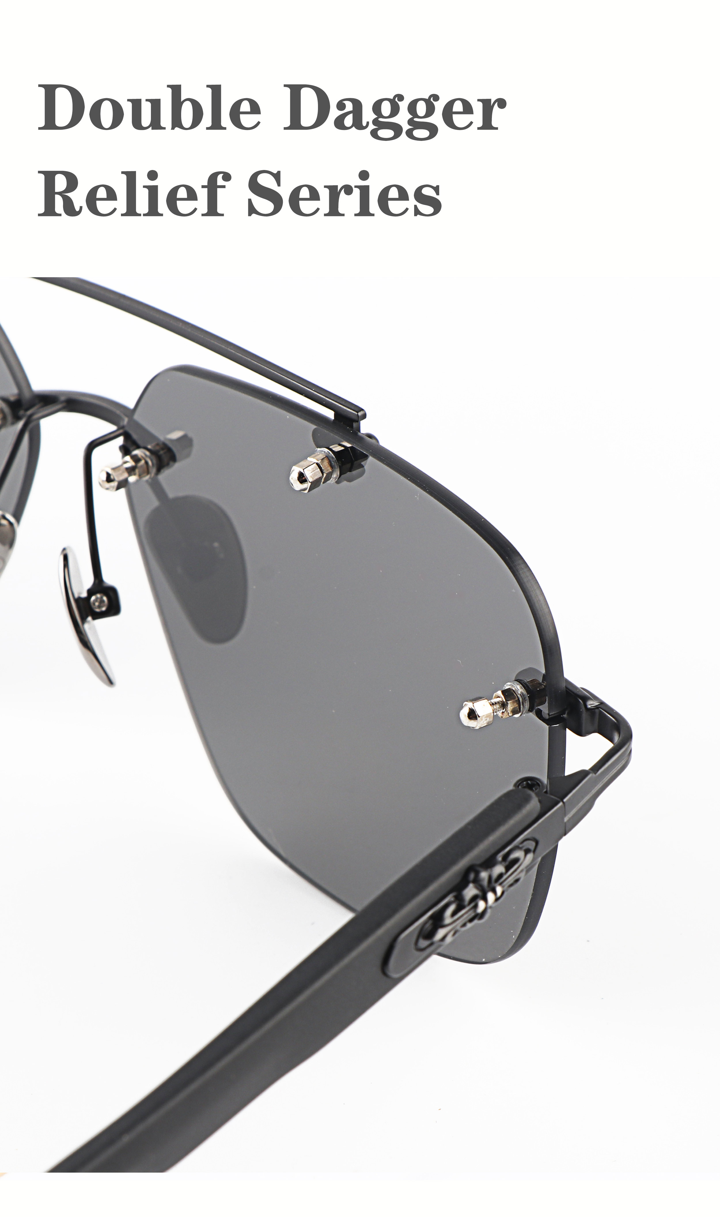 Design Decoration Retail Men pilot Motorcycle Tea Shades Glasses Unisex Uv400 Titanium Rimless Sports Customize Sunglasses China
