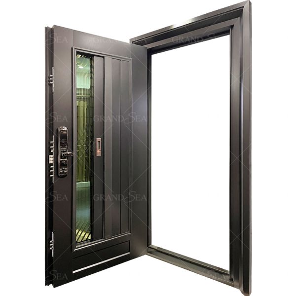France Style  Advanced Stainless Steel Door Good Quality Superior a Class Locksystem Israel Security Door