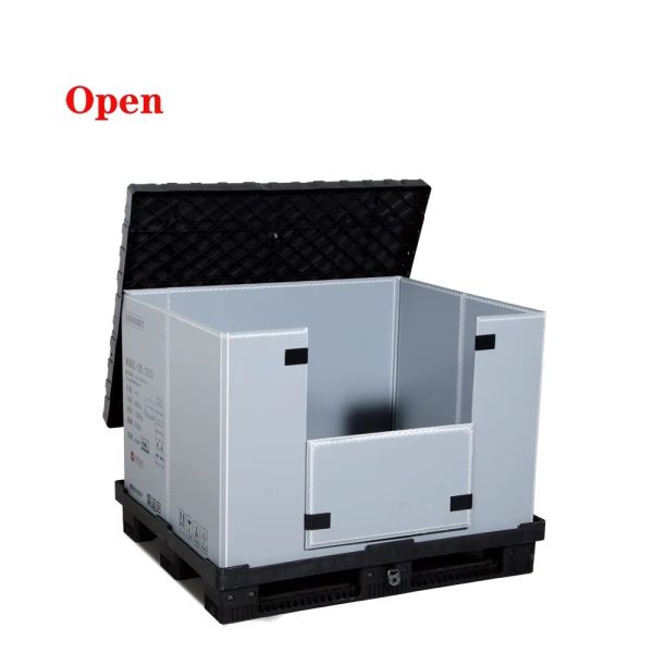 Heavy-Duty Reusable Large Collapsible Pallet Pack For Automotive Logistics