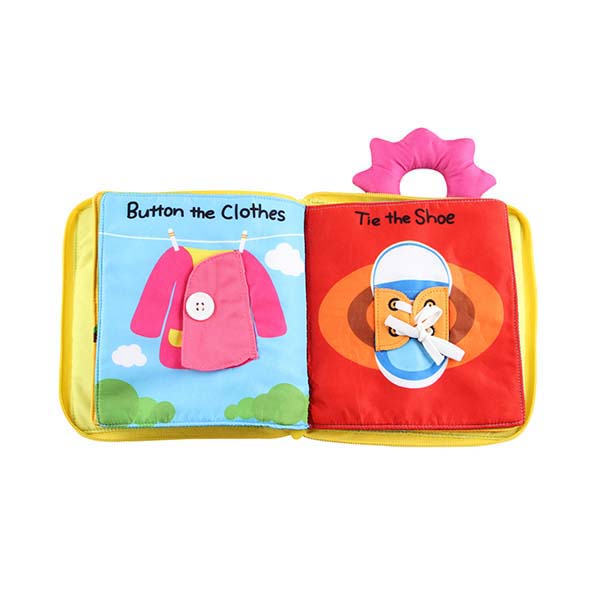 Иллюстрации книги 22cm деятельности при младенца мультфильма вышивки мягкие прелестные