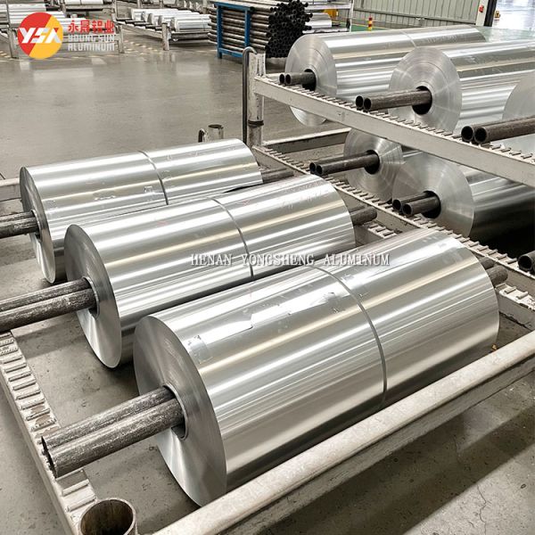 0.1 a 0.2 mm de alta calidad de espesor de papel de aluminio se puede utilizar en el embalaje de alimentos de embellecimiento de edificios