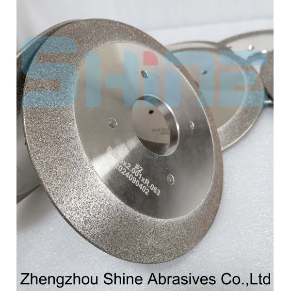 Electroplated Angle Tct Band Saw Blade Grinding Wheel 32mm Inner Diameter