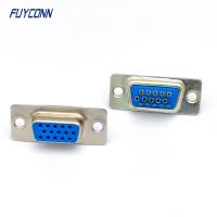 Conector do alto densidade de D-SUB, conector fêmea do DB do copo da solda de 15pin 26pin 44pin 62pin