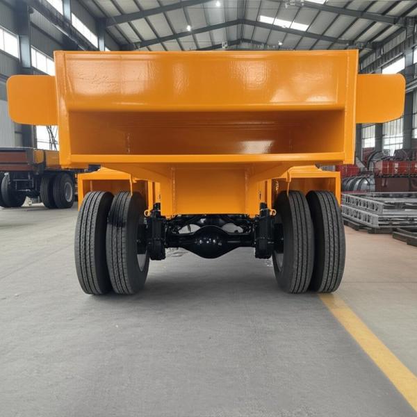 Jost 2 Trailer King Pin Tipper Truck Trailers with 300-2 Body Depth and 8700*2300*1600 Tipper Box Size
