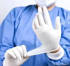 Sterile Latex Examination Gloves for Medical Use Sizes M/L/XL