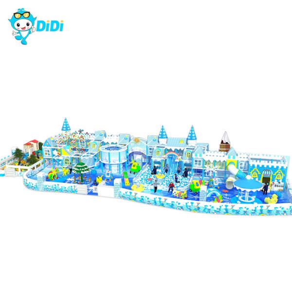 Custom Theme Indoor Playground with 3D Installation Instructions and 1-5 Years Warranty for High Capacity Kids Park