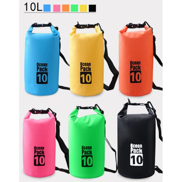 Outdoor 10L Dry Backpack Waterproof 20l Dry Bag Backpack 500D PVC