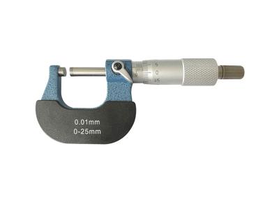 0-25 mm Micrômetro externo com graduação 0,01 mm