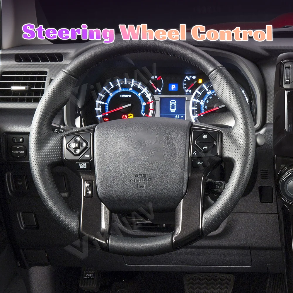2 Din Android Мультимедиа Автомобиль GPS Toyota 4runner Радио стерео 2009-2019 Приемник Carplay