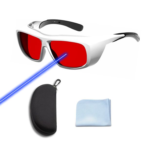LASER PROTECT GLASSES safety glasses laser protection glasses laser protect glasses laser glasses 266nm 488nm 532nm 200-540nm Laser  laser protection lenses laserprotective sheet laser protection