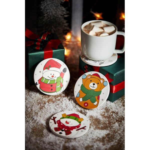 Круглый черный подъемник Мраморный дизайн кубки Мат керамический пользовательские подъемники для напитков Ужин керамические тарелки