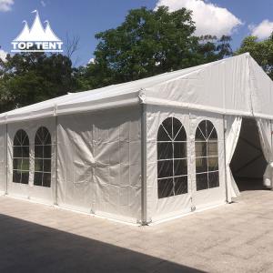 White Waterproof Aluminium Frame Marquee Tent Outdoor Party Marquee Customized