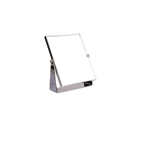 Античные ювелирные изделия складывают вверх зеркало, зеркало серебряной овальной таблицы металла стоящее